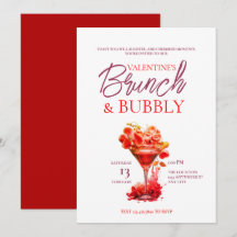 Brunch de San Valentín e invitación a la burbuja