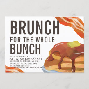 BRUNCH FOR THE BUNCH  Invitación a la reunión de d