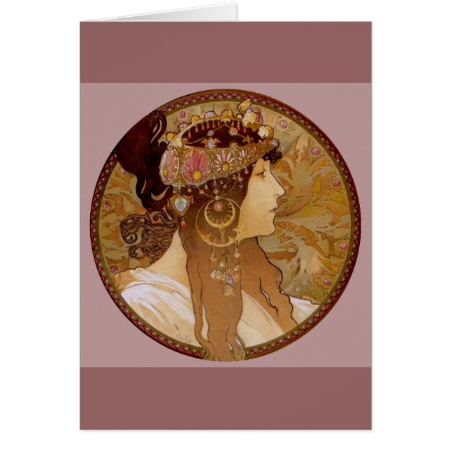 Brunette bizantina, 1897 (Frente)