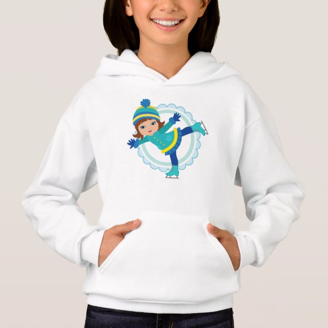 Brunette Ice Skater - Deportes de invierno (Anverso)