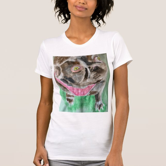 Bruno la camiseta de bulldog (Anverso)