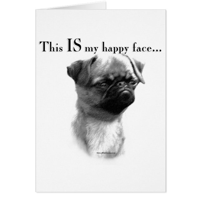 Bruselas Griffon Happy Face (Frente)