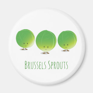Bruselas Sprouts   Imán
