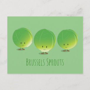 Bruselas Sprouts   Postal