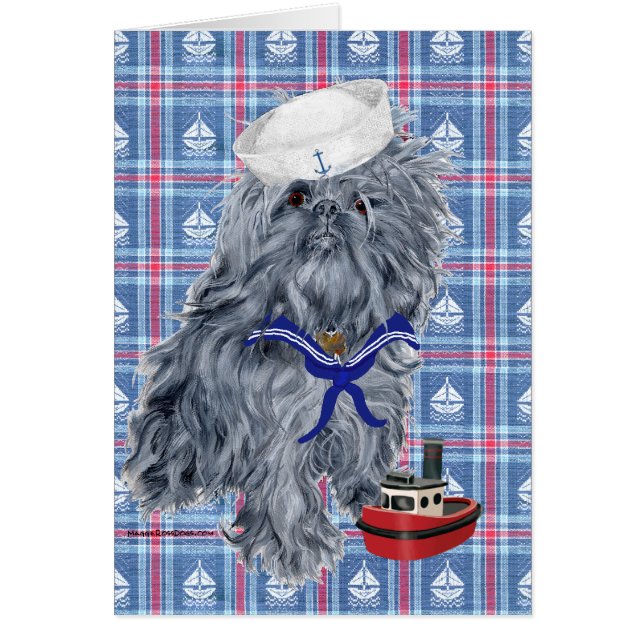 Brussels Griffon Sailor (Frente)