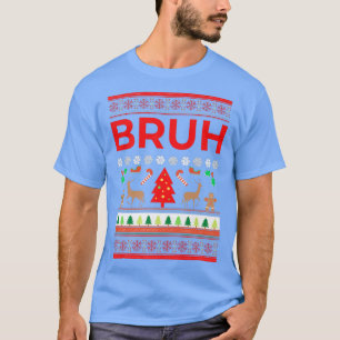 Brutos Navidades feos suéter Hermano Funny Xmas Sw