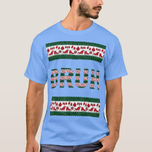 Brutos Navidades feos suéter Hermano Funny Xmas Sw