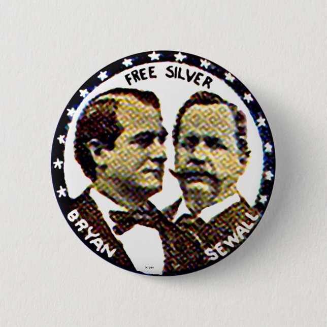 Bryan, Sewall - botón (Anverso)