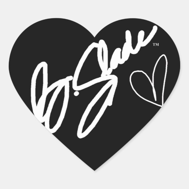 @BSLADE FIRMA SERIE DE PEGATINAS DE HEART PROMO (Anverso)