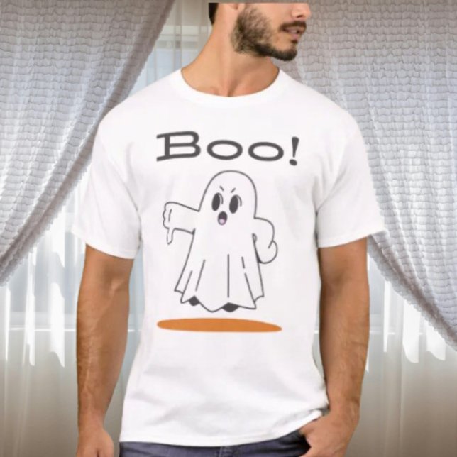 ¡Bu! Camiseta Divertida de Fantasma Lindo de Hallo (Subido por el creador)
