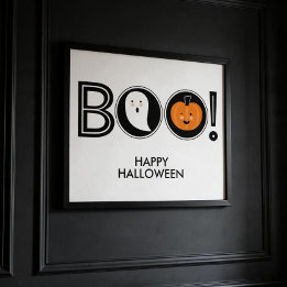 ¡Bu! Póster Feliz Halloween