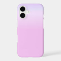 Bubblegum Pink Gradient Minimal Phone Case