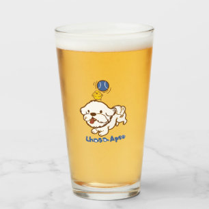 Bubu de ápso de Lhasa y guagua de pollo pequeño