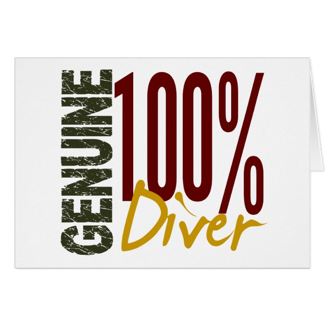 Buceador auténtico (Anverso (Horizontal))