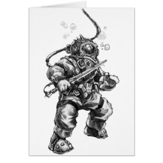 Buceador del mar profundo