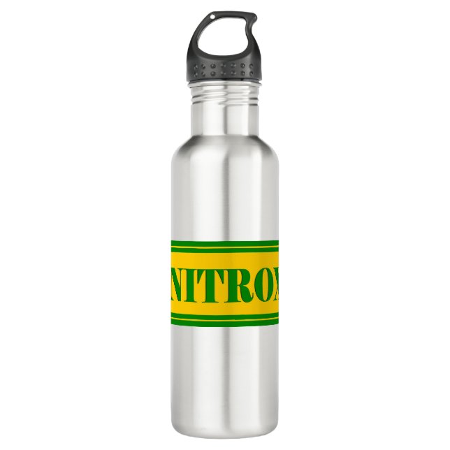 BUCEADOR DEL NITROX - BOTELLA DEL LOGOTIPO DEL (Anverso)