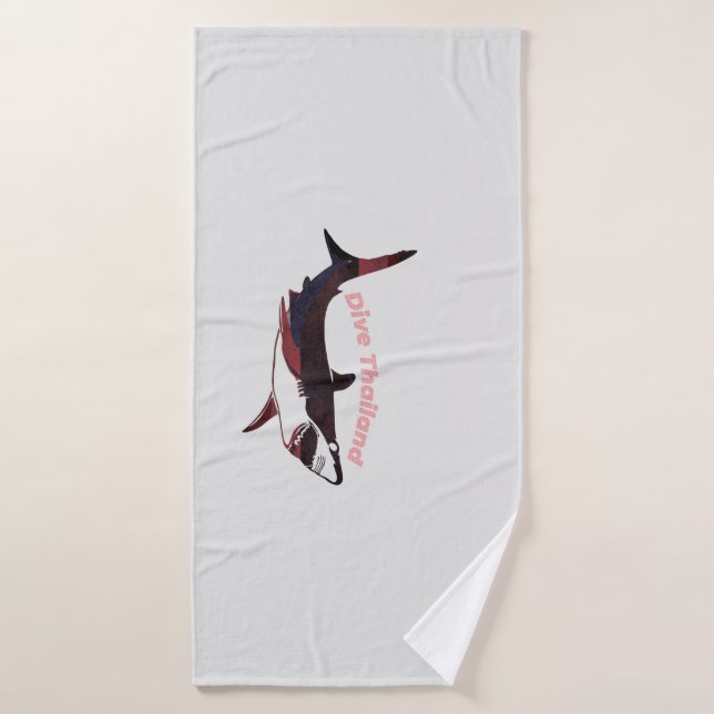 Bucear en Tailandia (Toalla de baño)