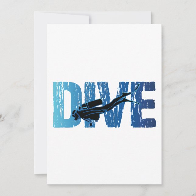 Bucear Scuba Buceador horizontal (Anverso)