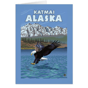 Buceo con águila calva - Katmai, Alaska