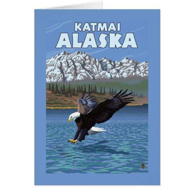 Buceo con águila calva - Katmai, Alaska (Frente)