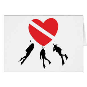 Buceo con escafandra del amor