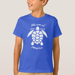 Buceo de tortuga Akumal, camiseta de México