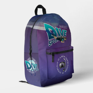 Buceo Scuba Imprimir la bolsa de corte