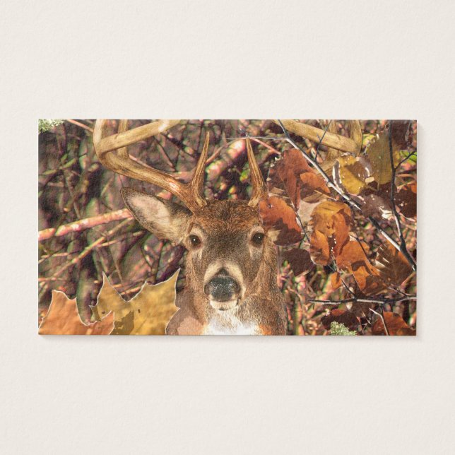 Buck in Camo White Tail Deer (Frente)