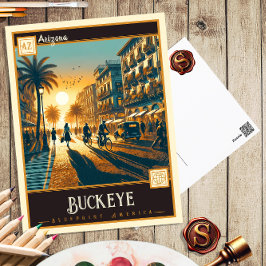 Buckeye, Arizona | Postal de época