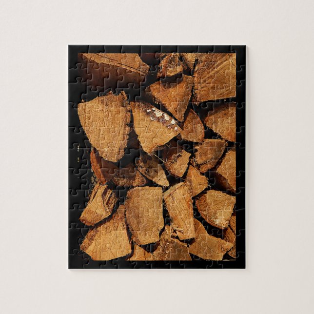Bucks County Chimenea Wood Jigsaw Puzzle (Vertical)