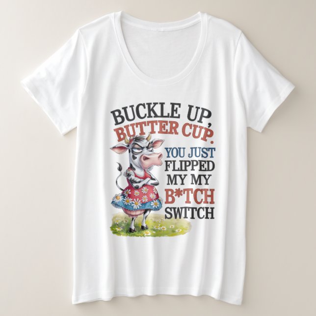 Buckup Butter Cup, solo vuelves mi interruptor (Anverso del diseño)