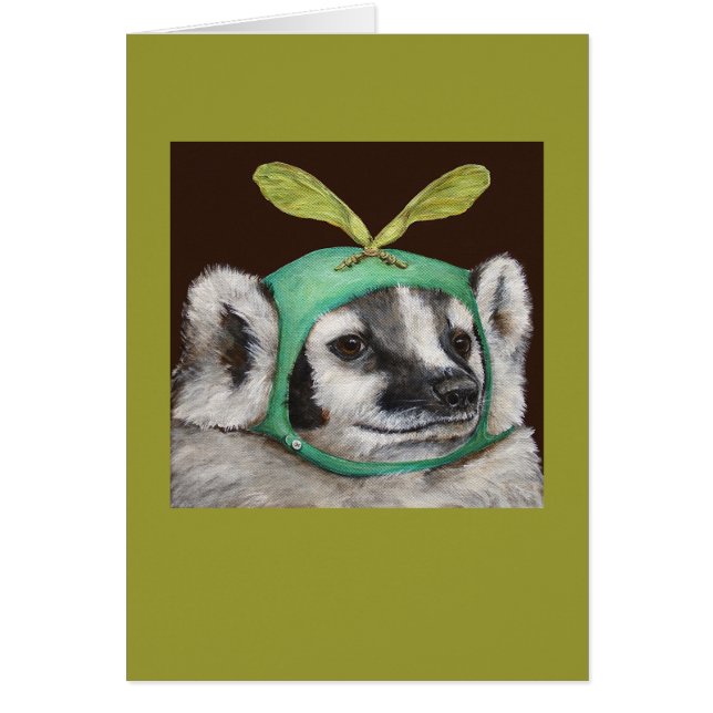 Bud the Badger card (Frente)
