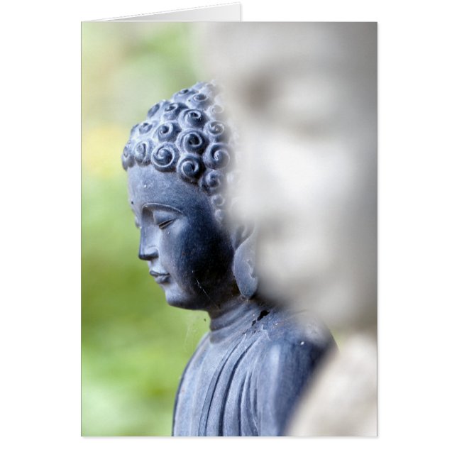 Buda azul pequeño (Frente)