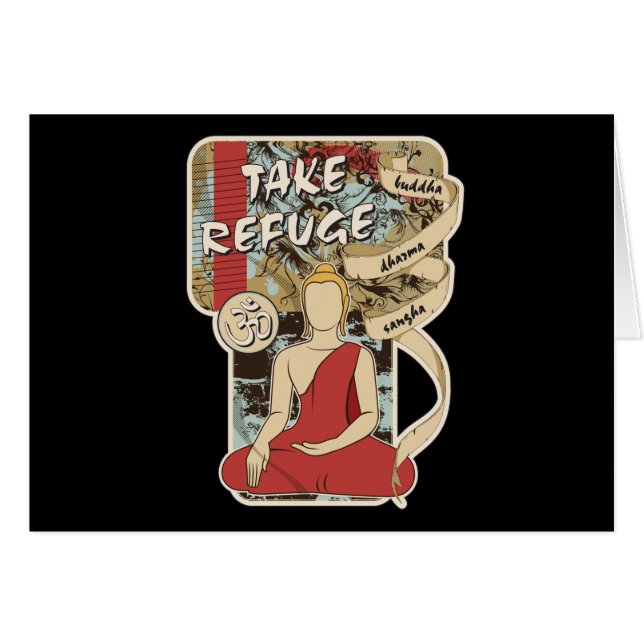 Buda, Dharma y Sangha (Anverso (Horizontal))