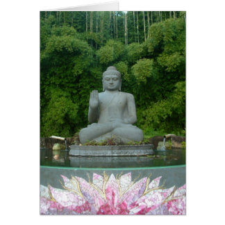 Buda en el bosque de Bambú