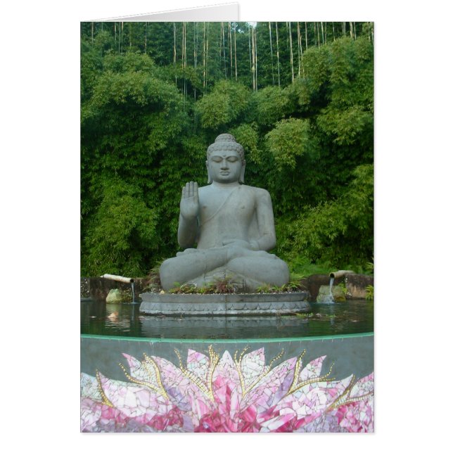 Buda en el bosque de Bambú (Frente)