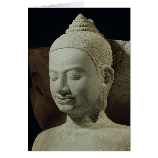 Buda en la meditación sobre el Rey Naga, (Frente)