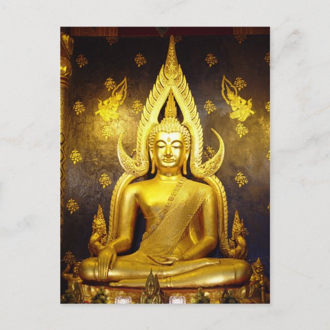 Buda en la postal Wat Yai (Anverso)