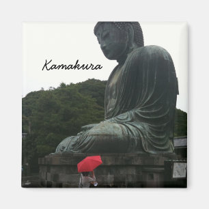 Buda gigante en el imán de Kamakura