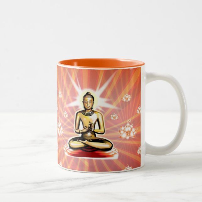 Buda Meditates taza (Derecha)