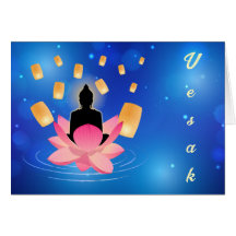 Buda Vesak Day en Lotus Lantern Vaisakha