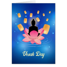 Buda Vesak Day en Lotus Lantern Vaisakha