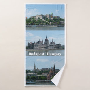 Budapest Fotografías personalizado toalla de baño