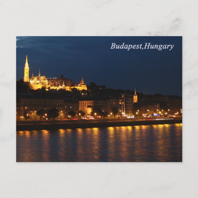 Budapest, Hungría postal (Anverso)