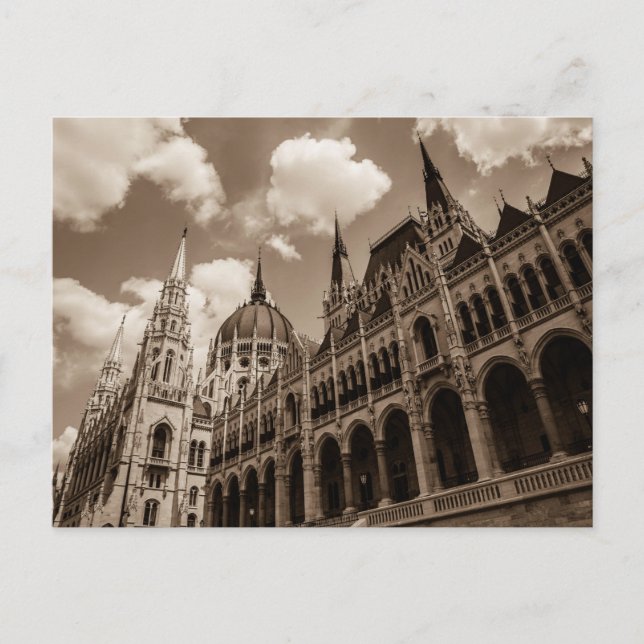 Budapest, Hungría postal (Anverso)