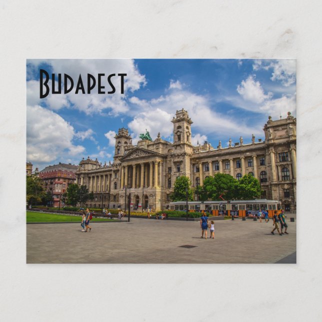 Budapest, Hungría postal (Anverso)