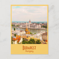 Budapest, Hungría, postal antigua