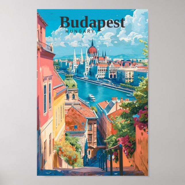 Budapest Hungría Viaje al arte (Frente)