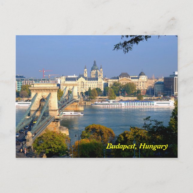 budapest, postal hungría (Anverso)