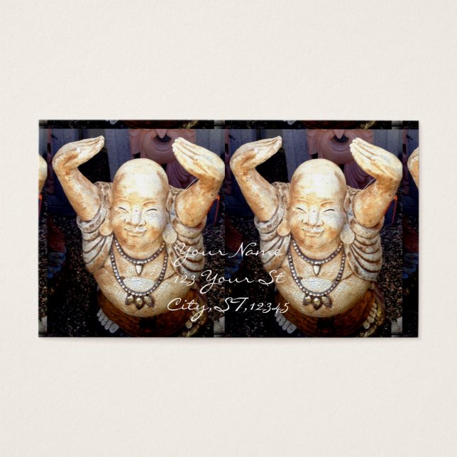 Budas de Hotei sonrientes (Frente)